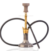 COCOYAYA Kenny Hookah - Gold Stem & Grey Base