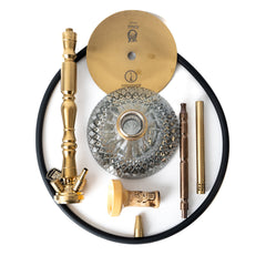 COCOYAYA King Series Hookah - Gold