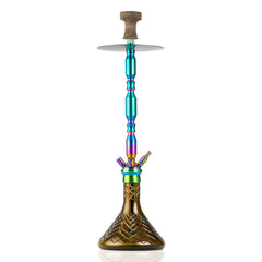 COCOYAYA King Series Hookah - Rainbow (Grey Base)