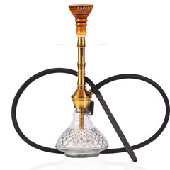 COCOYAYA Lazy Goose Hookah (Conquer Series) - Gold
