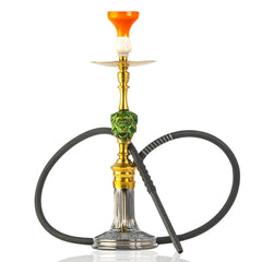 COCOYAYA Mojo Bohemian Hookah - Gold Stem & Grey Base