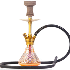 COCOYAYA Oakley Hookah (Conquer Series) - Gold Stem (Goldish Base)