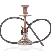 COCOYAYA Poco Hookah (Conquer Series) - Bronze Stem & Cut Glass Base