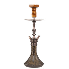 COCOYAYA Simba Hookah - Black Base & Bronze Stem