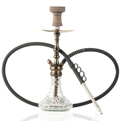COCOYAYA Simba Hookah - Bronze Stem (Transparent Base)