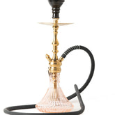 COCOYAYA Simba Hookah - Light Pink Base & Golden Stem