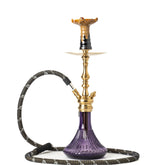 COCOYAYA Simba Hookah - Light Purple Base & Golden Stem