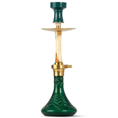 COCOYAYA Sydney Hookah - Golden Stem & Green Base