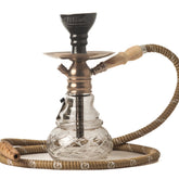 COCOYAYA X5 Hookah - Bronze & Transparent Base