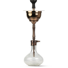 COCOYAYA Yara Hookah - Bronze Stem (Transparent Base)