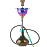 COCOYAYA Yara Hookah - Rainbow Stem (Black Base)