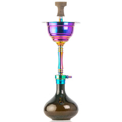 COCOYAYA Yara Hookah - Rainbow Stem (Black Base)