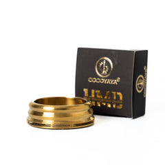COCOYAYA W Line Hookah HMD - Golden