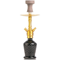 COCOYAYA VIP Amy Hookah - Gold Stem & Black Base