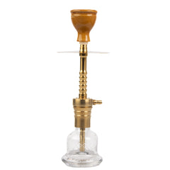 Cocoyaya Kaka Hookah (Conquer Series) - Golden (Transparent Base)