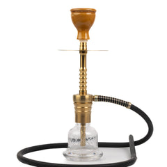 Cocoyaya Kaka Hookah (Conquer Series) - Golden (Transparent Base)