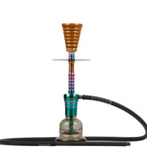 Cocoyaya Kaka Hookah (Conquer Series) - Rainbow (Grey Base)
