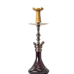 COCOYAYA Simba Hookah - Purple Base & Bronze Stem