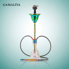 COCOYAYA Gamaliya Hani Hookah - Rainbow Stem & Transparent Base