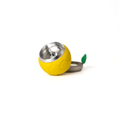 Football Hookah Chillum Bowl and HMD - Yellow