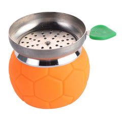 Football Hookah Chillum Bowl and HMD - Orange