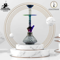 COCOYAYA Niko Hookah (Conquer Series) - Rainbow
