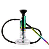 COCOYAYA Mini Ferro Hookah - Rainbow Stem & Ice Phantom Base