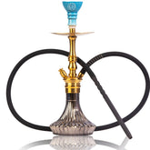 COCOYAYA Madrid Hookah - Golden (Black Base)