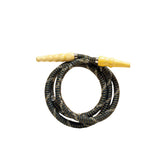 COCOYAYA Basic Leather Coated Hookah Pipe - Black