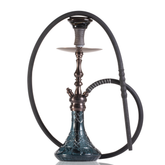 COCOYAYA Simba Hookah - Bronze Stem & Navy Base