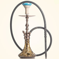 COCOYAYA Simba Hookah - Bronze Stem (Brown Base)