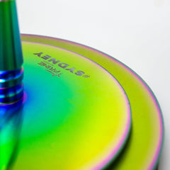 COCOYAYA Sydney Hookah - Rainbow Stem & Grey Base