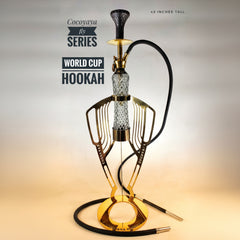 COCOYAYA World Cup Hookah Gold & Clear - Fly Series
