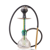 COCOYAYA VIP Bobby Hookah - Rainbow Stem & Transparent CGB Base