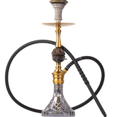 COCOYAYA Cigar Bohemian Hookah - Gold Stem & CGB Base