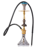 COCOYAYA Superman Bohemian Hookah - Gold Stem & CGB Base