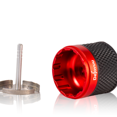 Carbo 1 Hookah Bowl and HMD Set - Red
