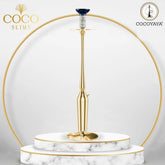 COCOYAYA Slims Sterling Hookah - Golden Edition