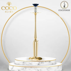 COCOYAYA Slims Sterling Hookah - Golden Edition
