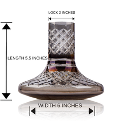 COCOYAYA Lala Hookah Glass Replacement Base Only (Without Lock)