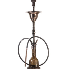 COCOYAYA Gamaliya Persia Grande Hookah - Bronze Stem & Brown Base