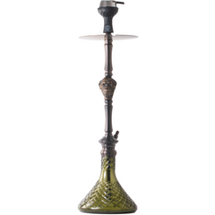 COCOYAYA Jungle Series Wild Jo Hookah - Bronze (Green Base)