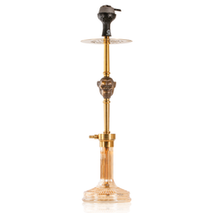 COCOYAYA Jungle Series Wild Jo Hookah - Golden Stem & Gold Base