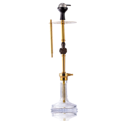 COCOYAYA Jungle Series Robocop Hookah - Gold (Transparent Base)