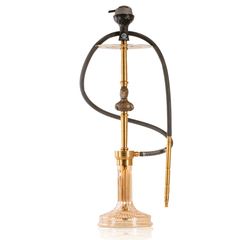 COCOYAYA Jungle Series Spiderman Hookah - Golden Stem & Gold Base