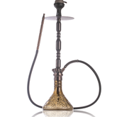 COCOYAYA King Series Brando Hookah - Black Stem & Light Green Base