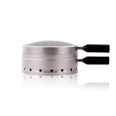 Buger Hookah Heat Management Device (HMD) - Silver