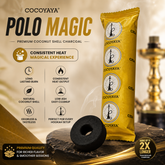 Cocoyaya Polo Magic Charcoal Pack of 10(100 Disks)