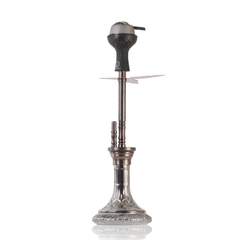 COCOYAYA Ronaldo Hookah with Bag - Bronze Stem & Grey Base