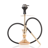COCOYAYA Ronaldo Hookah with Bag - Gold Stem & Gold Base